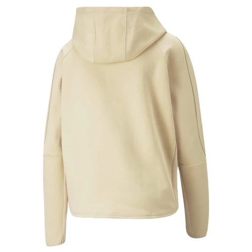Худи женское Puma EVOSTRIPE Hoodie бежевого цвета