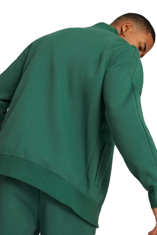Толстовка чоловіча Puma T7 Track Jacket зеленого кольору