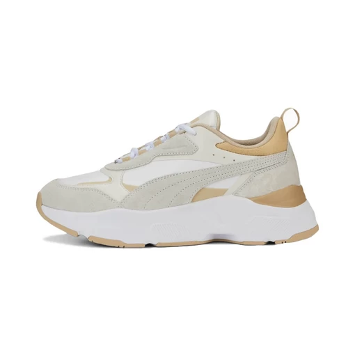 Кроссовки женские Puma Cassia Mix бело-песочного цвета