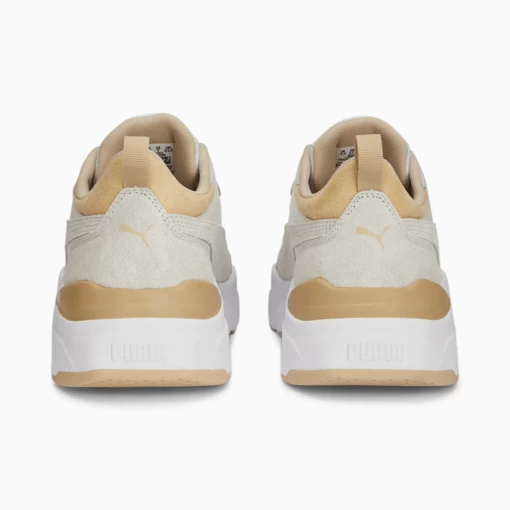 Кроссовки женские Puma Cassia Mix бело-песочного цвета
