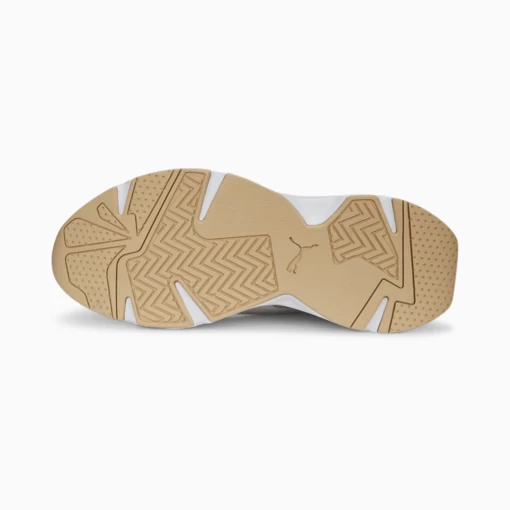 Кроссовки женские Puma Cassia Mix бело-песочного цвета