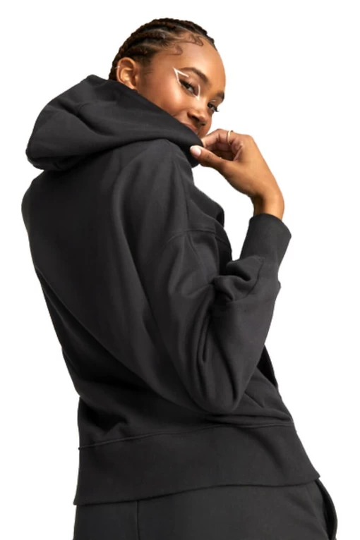 Худі жіноче Puma Classics Oversized Hoodie чорного кольору