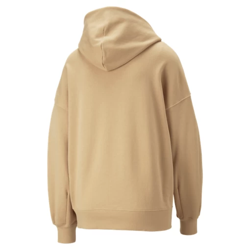Худі жіноче Puma Classics Oversized Hoodie пісочного кольору