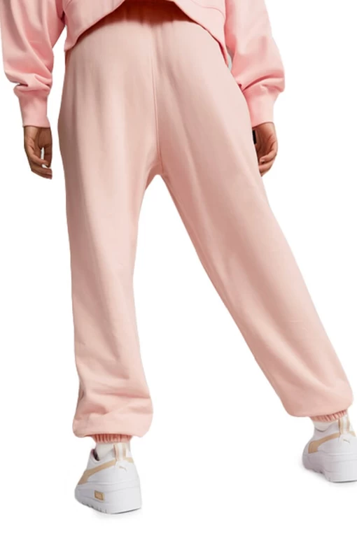 Спортивні штани жіночі Puma DOWNTOWN Sweatpants рожевого кольору 53836866