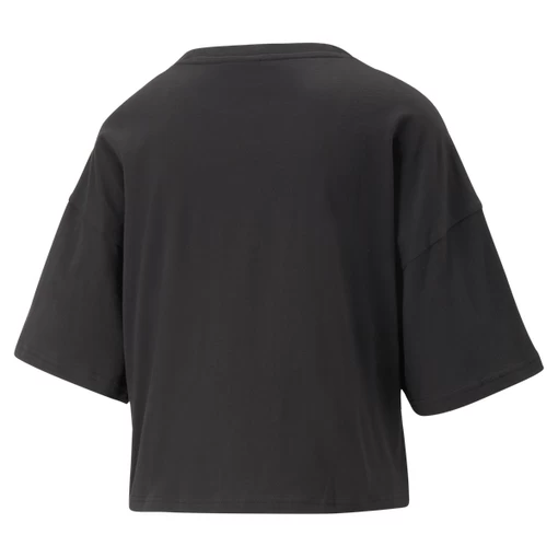Футболка женская Puma CLASSICS Oversized Tee черного цвета