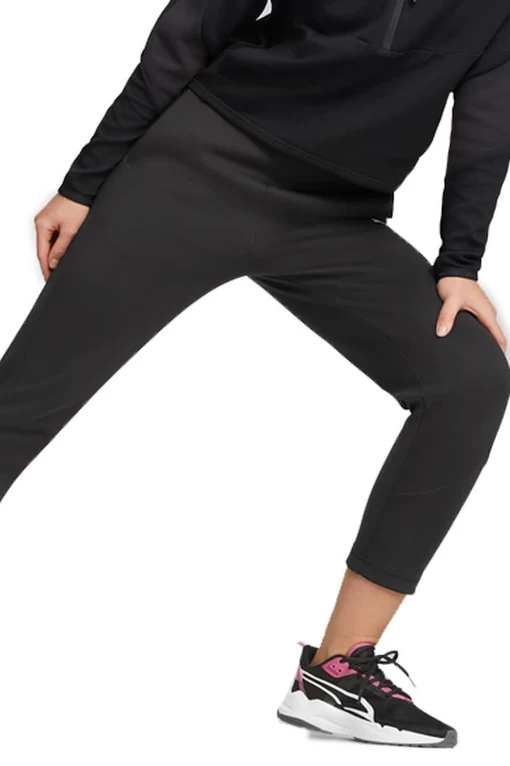 Спортивні штани жіночі Puma EVOSTRIPE High-Waist Pants чорного кольору