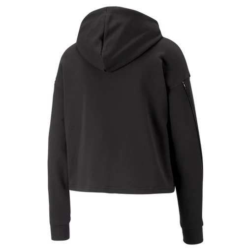 Худи женское Puma POWER Tape Hoodie черного цвета