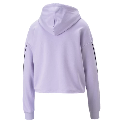 Худи женское Puma POWER Tape Hoodie сиреневого цвета