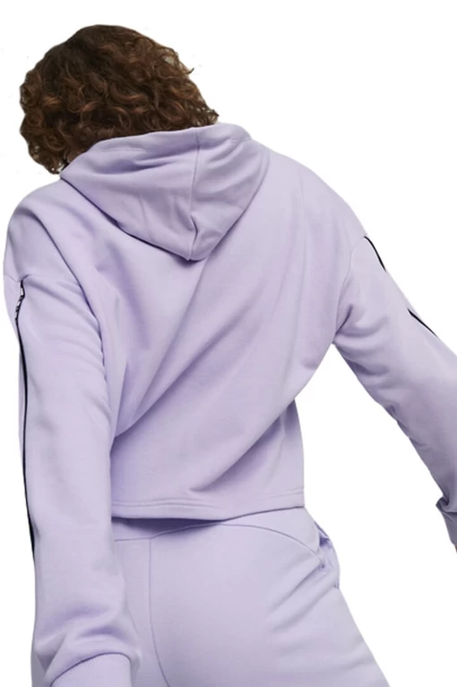 Худи женское Puma POWER Tape Hoodie сиреневого цвета