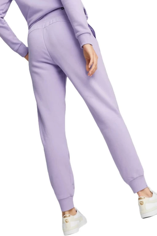 Спортивные штаны женские Puma ESS Elevated Pants сиреневого цвета