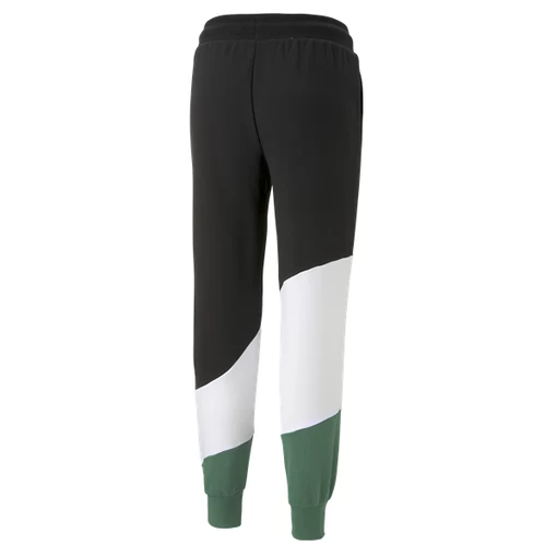 Спортивні штани жіночі Puma POWER Cat Pants чорно-біло-зеленого кольору