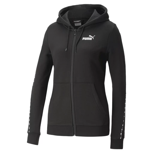 Худі жіноче Puma POWER Full-Zip Hoodie чорного кольору