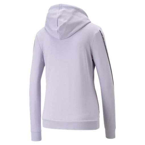 Худи женское Puma POWER Full-Zip Hoodie сиреневого цвета