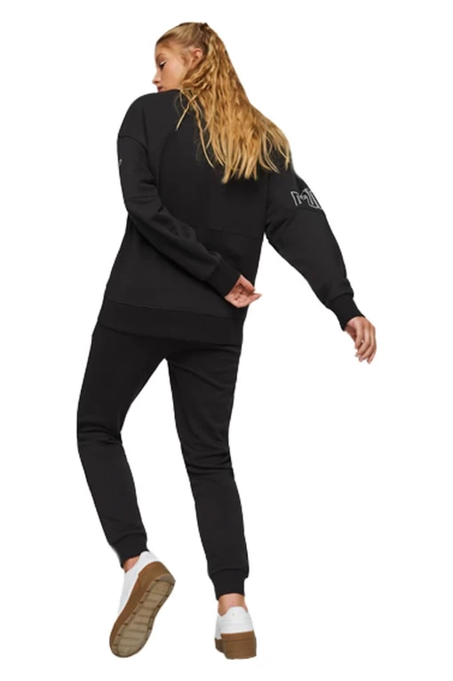 Спортивные штаны женские Puma POWER Tape Pants черного цвета