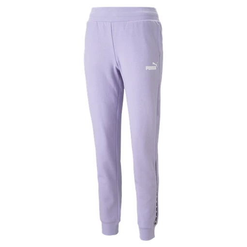 Спортивные штаны женские Puma POWER Tape Pants сиреневого цвета
