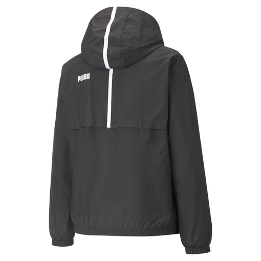 Вітровка жіноча Puma ESS Solid Windbreaker чорного кольору