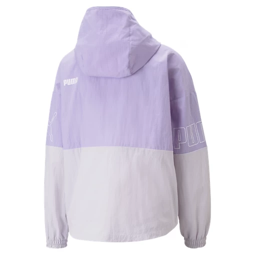 Ветровка женская Puma POWER Windbreaker сиреневого цвета