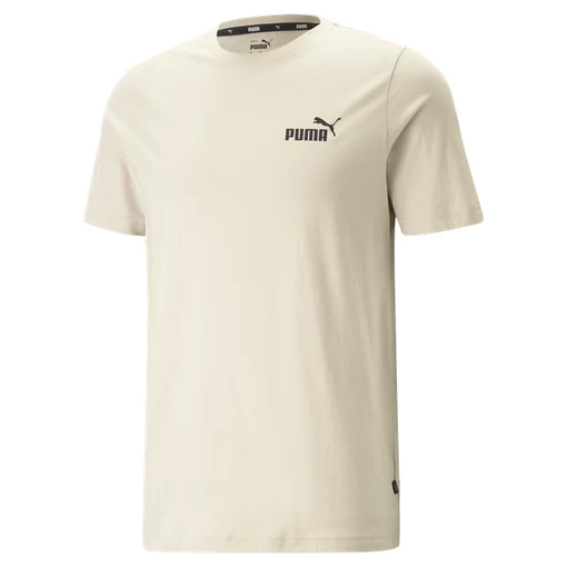 Футболка мужская Puma ESS Small Logo Tee молочного цвета