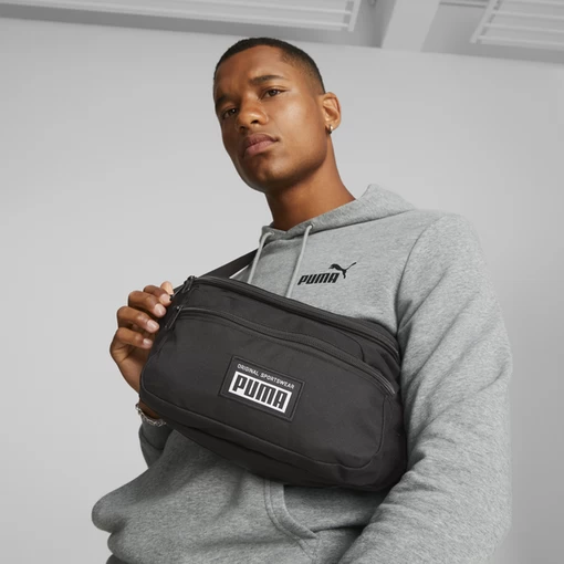 Сумка на пояс чоловіча-жіноча Puma Academy Waist Bag чорного кольору