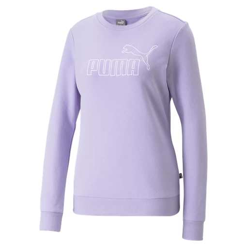 Світшот жіночий Puma ESS Elevated Crew бузкового кольору