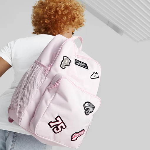 Рюкзак женский Puma Patch Backpack розового цвета