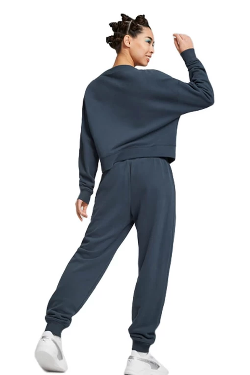Спортивный костюм женский Puma Loungewear Suit темно-синего цвета