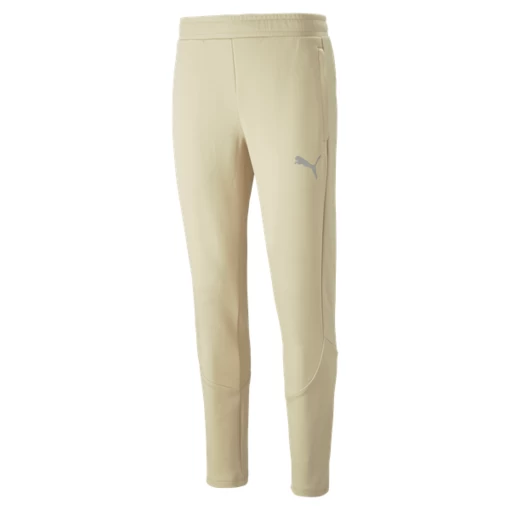 Спортивные штаны мужские Puma EVOSTRIPE Pants бежевого цвета