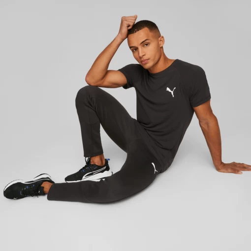 Спортивні штани чоловічі Puma EVOSTRIPE Pants чорного кольору