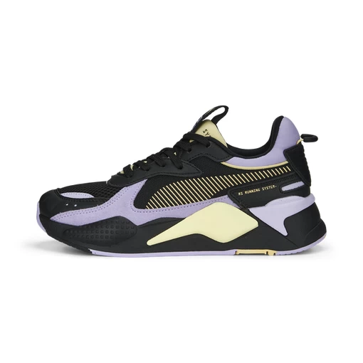 Кроссовки женские Puma RS-X Reinvention черно-сиреневого цвета