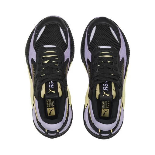 Кроссовки женские Puma RS-X Reinvention черно-сиреневого цвета