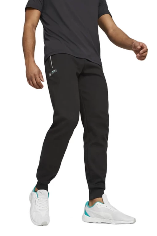 Спортивные штаны мужские Puma MAPF1 Sweatpants черного цвета