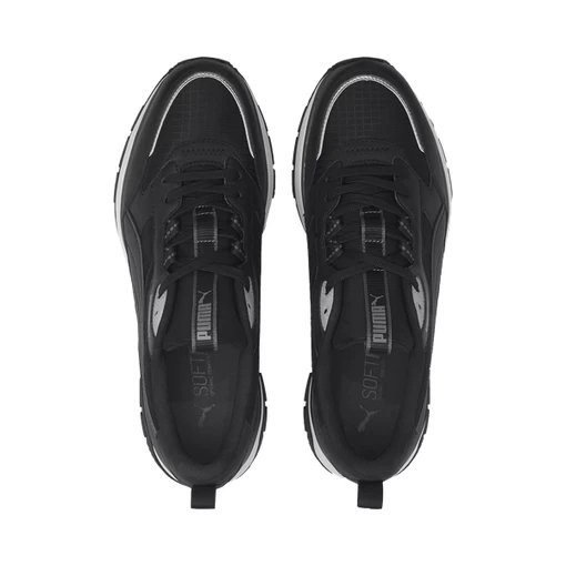 Кроссовки мужские-женские Puma R78 Trek черного цвета