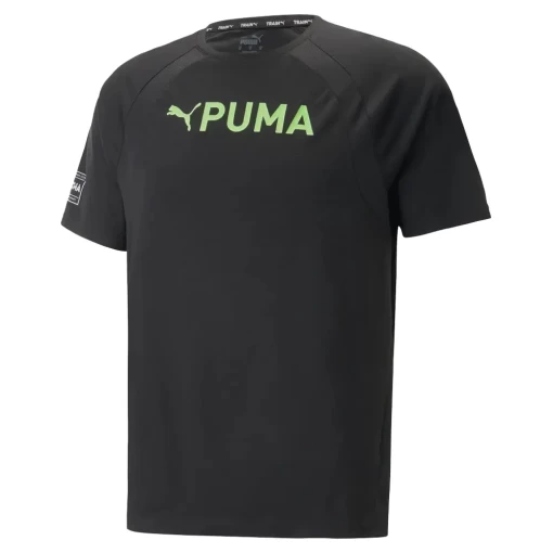 Футболка чоловіча Puma FIT ULTRABREATHE TRIBLENDTEE чорного кольору
