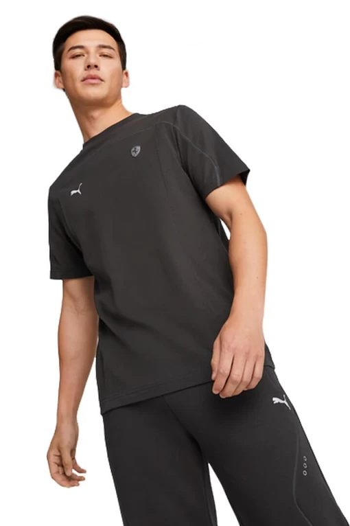 Футболка чоловіча Puma Ferrari Style Tee чорного кольору