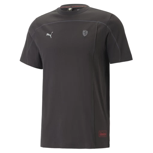 Футболка чоловіча Puma Ferrari Style Tee чорного кольору