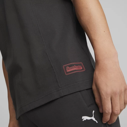 Футболка чоловіча Puma Ferrari Style Tee чорного кольору