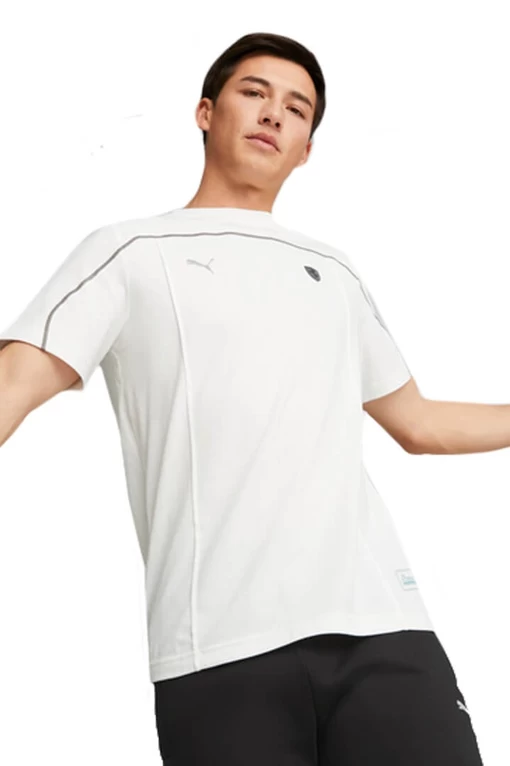 Футболка мужская Puma Ferrari Style Tee белого цвета