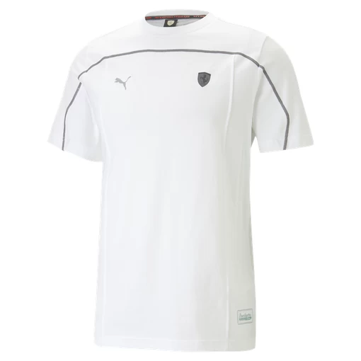 Футболка мужская Puma Ferrari Style Tee белого цвета