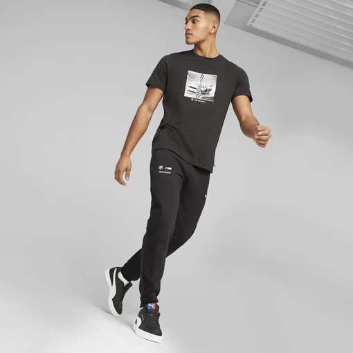 Спортивные штаны Puma BMW MMS Sweat Pants черного цвета