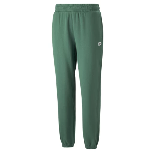 Спортивные штаны мужские Puma Downtown Sweatpants зеленого цвета (53825037)