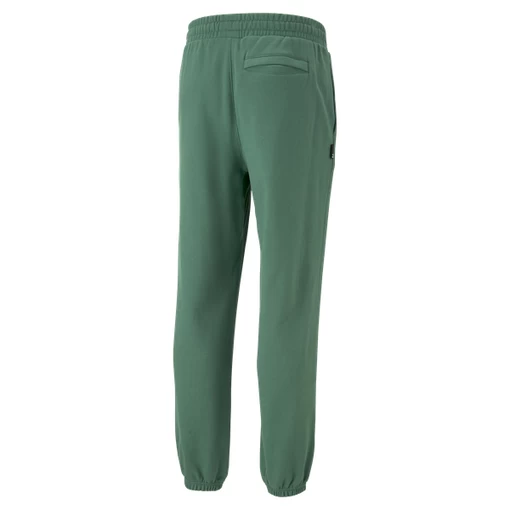 Спортивные штаны мужские Puma Downtown Sweatpants зеленого цвета (53825037)