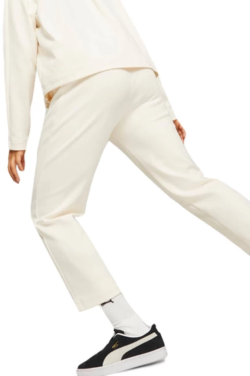 Спортивні штани жіночі Puma T7 High Waist Pants молочного кольору