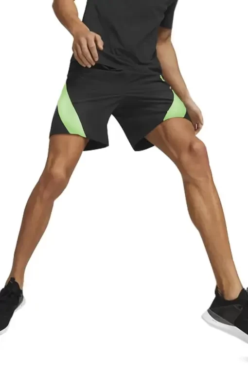 Шорти чоловічі Puma Fit 7' Stretch Woven Short чорного кольору