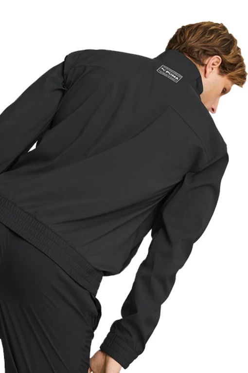 Худі чоловіче Puma Fit Woven 1/2 Zip чорного кольору
