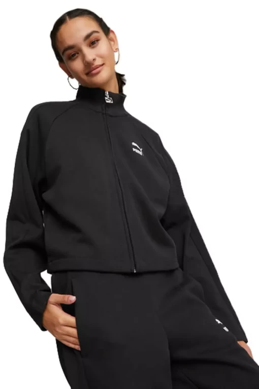Куртка жіноча Puma T7 Track Jacket чорного кольору
