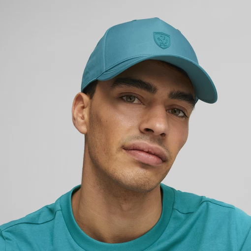 Кепка чоловіча-жіноча Puma Ferrari SPTWR Style BB Cap блакитного кольору
