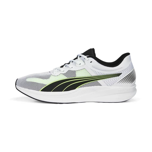 Кроссовки мужские-женские Puma Redeem Profoam бело-лаймого цвета