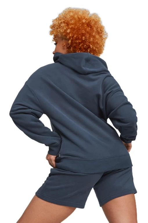 Спортивний костюм жіночий Puma Loungewear Short Suit темно-синього кольору