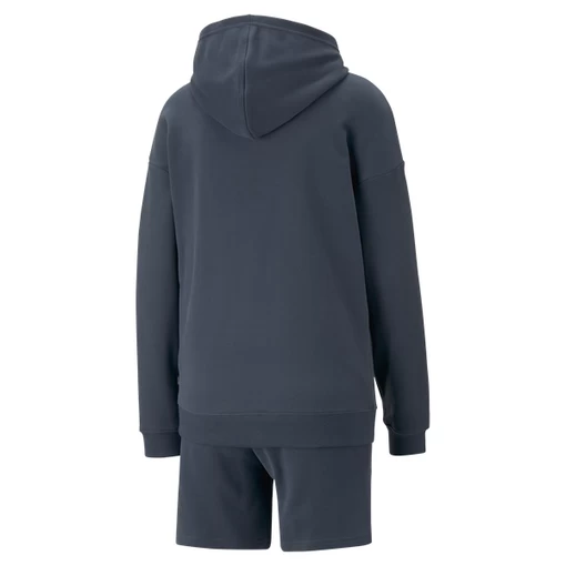 Спортивний костюм жіночий Puma Loungewear Short Suit темно-синього кольору