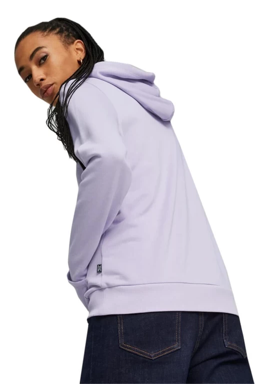 Худі жіноче Puma ESS Logo Hoodie бузкового кольору